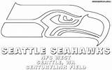 Seattle Seahawks Player Coloring Pages  seahawks Logo sketch template