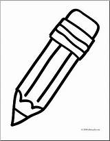 Clip Art Basic Words Pencil coloring Page – Abcteach sketch template