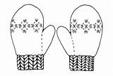 Free Winter Mittens Coloring Pages & coloring Book 6000  sketch template