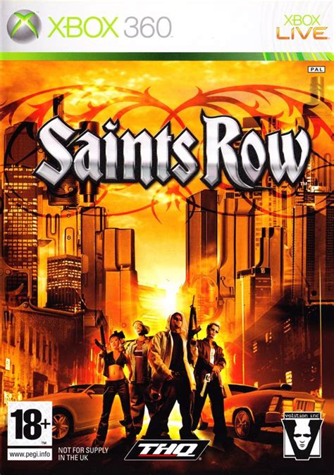 Saints Row (2006) Xbox 360 box cover art - MobyGames