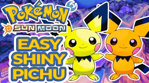 Get A Shiny Pichu, Pikachu or Raichu Using Lightning Rod! Pokemon Sun Moon - YouTube