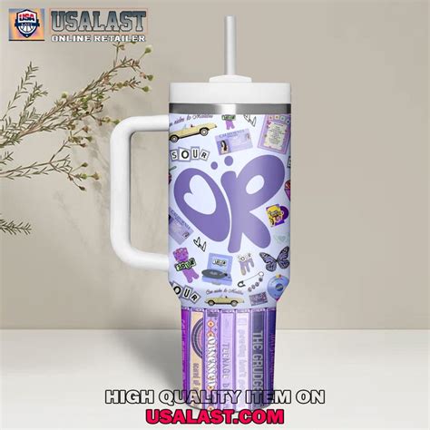 NEW Olivia Rodrigo Guts World Tour Stanley Cup 40oz Tumbler - USALast