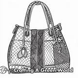 Purse Coloring Pages  Free & Printable sketch template