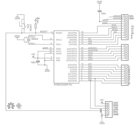 Arduino Uno Full Circuit Diagram