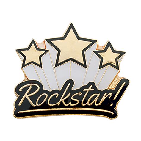 Rockstar Pin - Jones School Supply