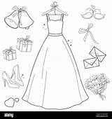Dress Templates Coloring Pages sketch template