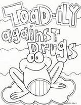 Drug Awareness Week Coloring Pages sketch template