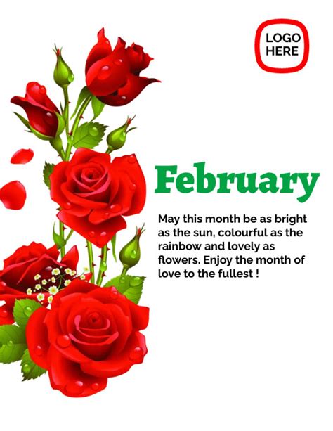 Happy New Month February Template | PosterMyWall