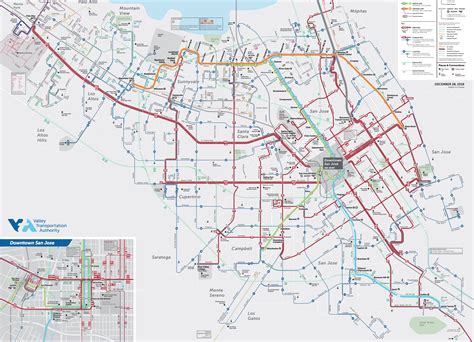 Downtown San Jose Light Rail Map