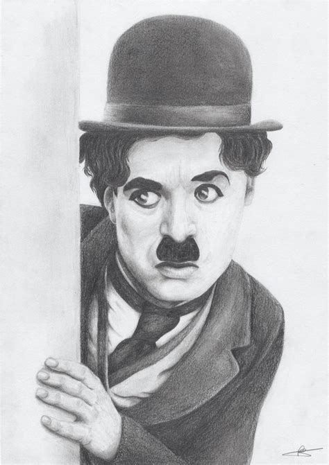 Charlie Chaplin by one-film-one-drawing on DeviantArt