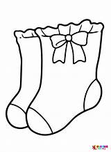Socks Coloring Pages  Free Printable sketch template