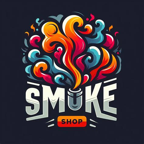 Smoke Shop Logo Design by Joseph Raines on Dribbble