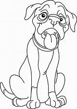 Free Printable Coloring Pages Of Boxer Dogs  Sheet sketch template