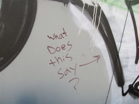 David Scrimshaw's Blog: Mysterious graffiti