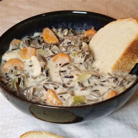 Minnesota Creamy Chicken Wild Rice Soup - Avidly Ravenous