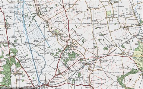 Old Maps of Elsham Hall Country & Wildlife Park, Humberside