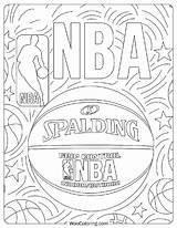 Nba Coloring Pages Printable sketch template