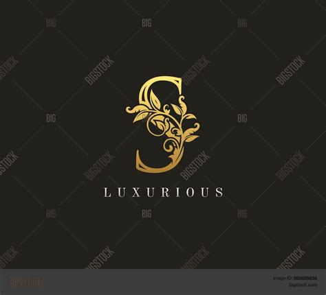 Gold Letter S Logo. S Vector & Photo (Free Trial) | Bigstock