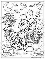24 Disney Halloween Coloring Pages Free PDF Printables  sketch template