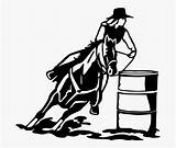 Horse Racing Barrel Coloring Book  Clip Art sketch template