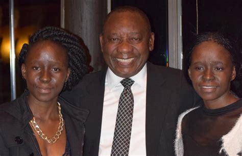 Twins and Mr Ramaphosa - Cyril Ramaphosa Foundation