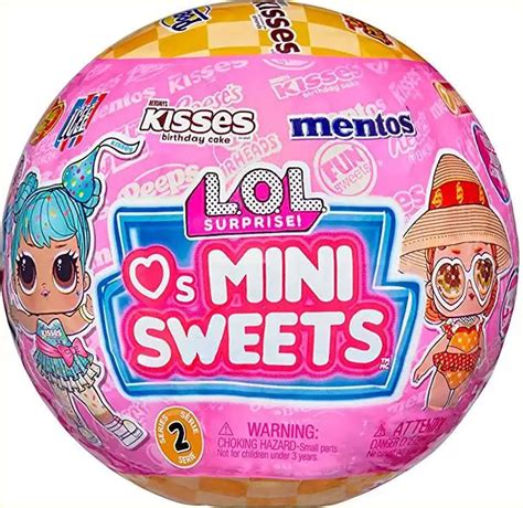 LOL Surprise Loves Mini Sweets Series 2 Surprise Doll Mystery Pack MGA ...