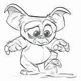 Gremlins Coloring Pages Sketch Page sketch template