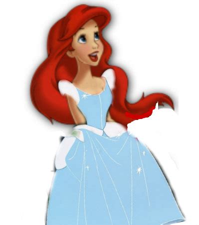 Ariel Cindi Dress Swap - Disney Princess Fan Art (33545212) - Fanpop