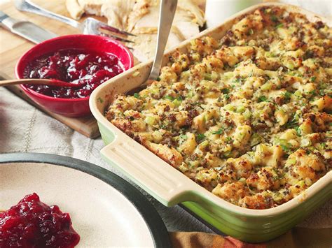 Classic Sage and Sausage Stuffing (Dressing) Recipe