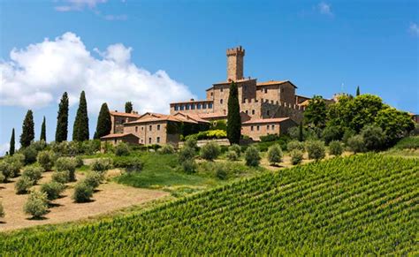 Inside Castello Banfi Montalcino, Italy's premier vineyard estate ...