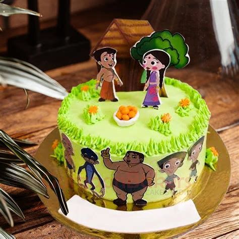 Chhota Bheem Themed Birthday Cake in Gurgaon | Gurgaon Bakers