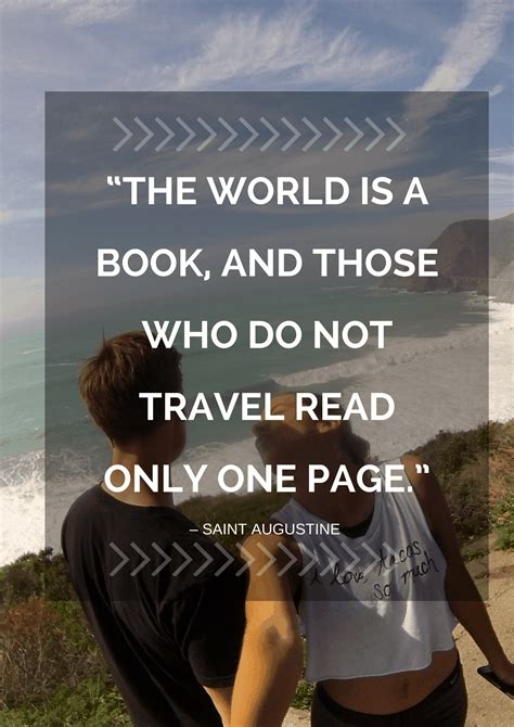 couple travel quotes augustine - Who Needs Maps