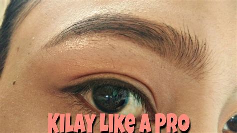 Eyebrow Tutorial/ Kilay like a Pro Using Eyebrow Pencil - YouTube