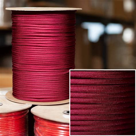 550 Paracord in Burgundy — Knot & Rope Supply