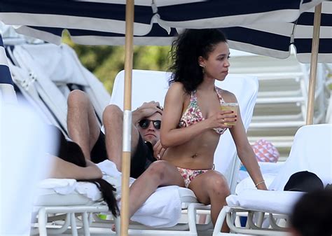 FKA TWIGS in Bikini at a Beach in Miami – HawtCelebs