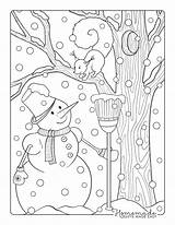 Snowman Coloring Pages Kids Page sketch template