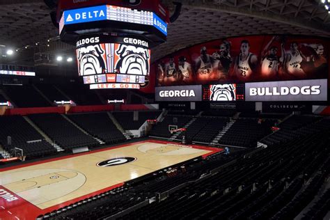 Georgia coaches share excitement as Stegeman Coliseum rolls out new and improved interior ...