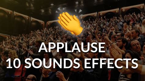 Applause Sound Effect (Top 10 sound effect) - YouTube