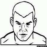 Conor McGregor UFC MMA Coloring Page  sketch template