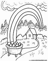 Rainbow Coloring Page Preschool At GetDrawings  Free Download sketch template
