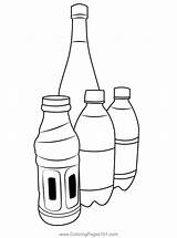 Bottles Coloring Pages  Nation sketch template
