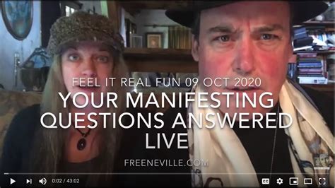 Neville Goddard - Your Manifesting Questions Answered Live! October 9, 2020