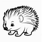Porcupine Outline Images  Free Download On Freepik sketch template