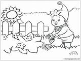 Farm Fence Coloring Pages sketch template