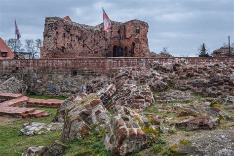 Castle in Torun stock photo. Image of tourism, wall - 184517370