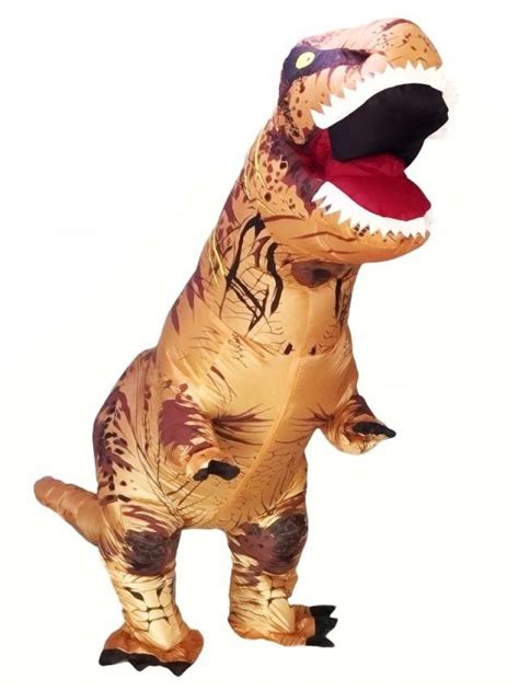 Adult/Kids Inflatable T-Rex Tyrannosaurus Costume Dinosaur Halloween Suit Cosplay Fantasy Costume