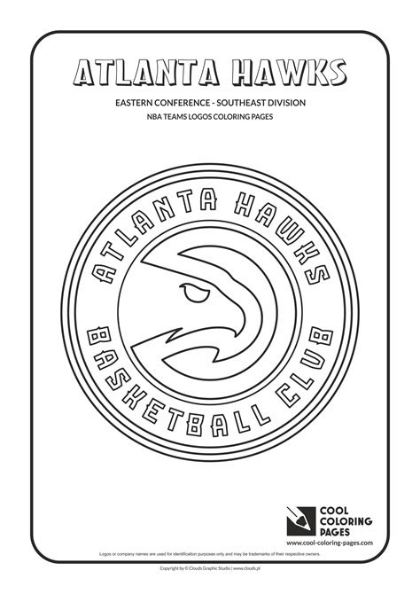 Cool Coloring Pages Atlanta Hawks logo Archives - Cool Coloring Pages ...