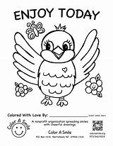 Download Fun Coloring Pages To Volunteer  Color A Smile sketch template
