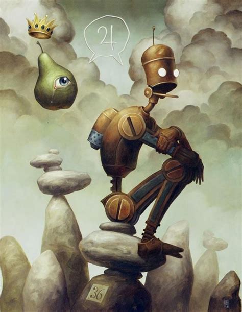 Digital Paintings by Brian Despain | Cuded | Robot painting, Robot art, Surreal art