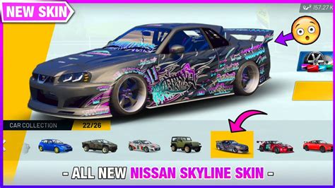 😱 All New Nissan Skyline Skin 😱 - Extreme Car Driving Simulator 2022 ...